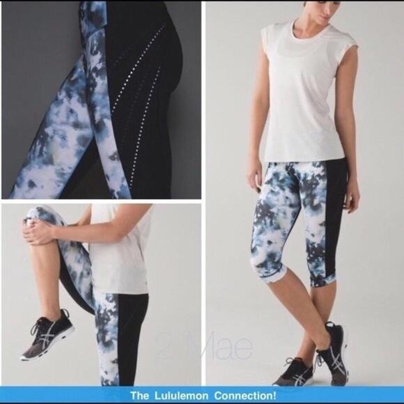 Lululemon Stop At Nothing Crop leggings size 4 - Picture 3 of 8